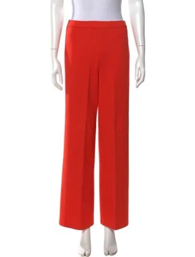 Pre-owned St John Wide Leg Pants In Orange