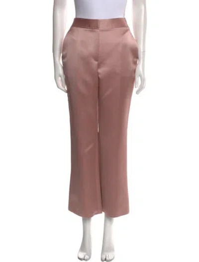 Pre-owned St John Wide Leg Pants In Pink