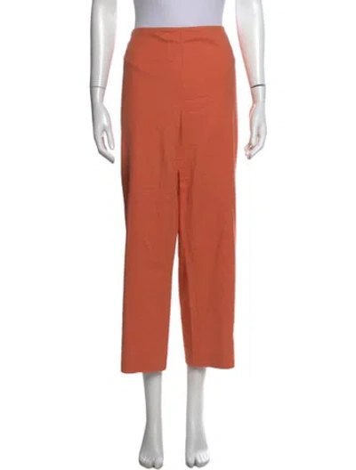 Pre-owned St John Wide Leg Pants In Pink