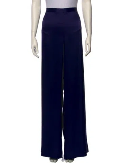Pre-owned St John Wide Leg Pants W/ Tags In Blue