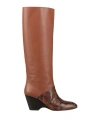 St John St. John Woman Boot Brown Size 6 Calfskin