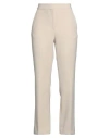St John St. John Woman Pants Beige Size 8 Polyester, Viscose, Cotton, Elastane In Neutral