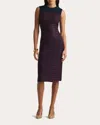St John St. John Collection Colorblock Tweed Sheath Dress In Multi