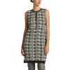 St John Sequin Slub Knit Dress In Multi