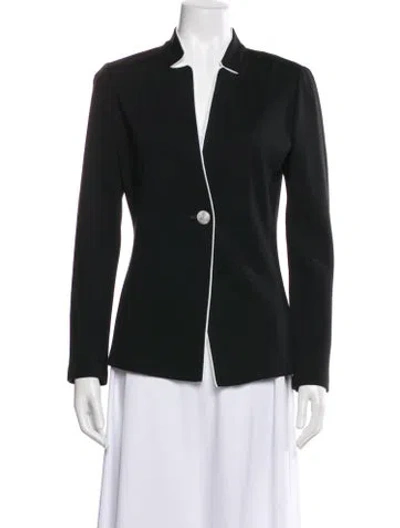 Pre-owned St John Wool Blazer In Multi