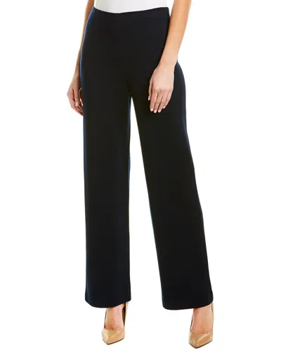 St John St. John Wool-blend Pant In Black