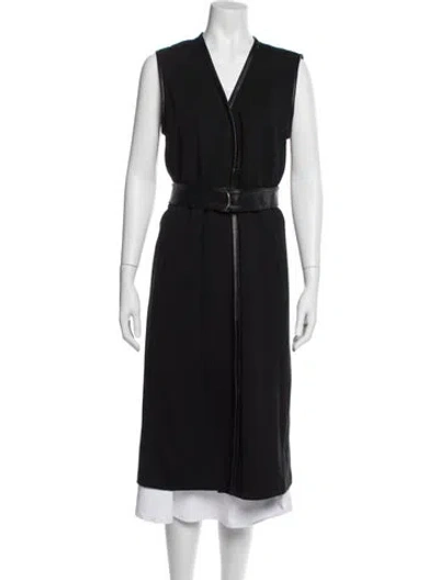 Pre-owned St John Wool Coat In Multi