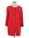 St John Wool Coat In Red