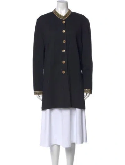 Pre-owned St John Wool Crew Neck Sweater