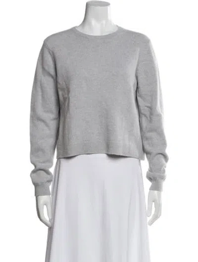Pre-owned St John Wool Crew Neck Sweater In Neutral