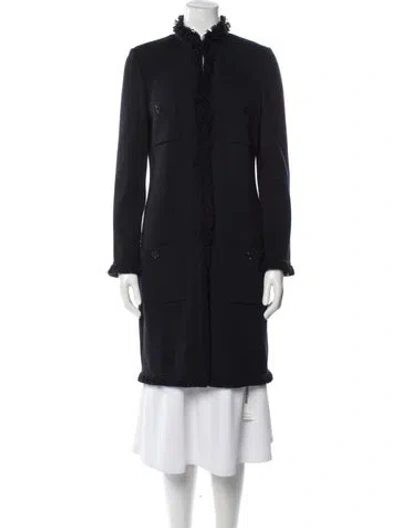 Pre-owned St John Wool Evening Jacket In Black