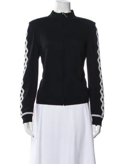 Pre-owned St John Wool Evening Jacket In Black