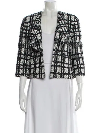 Pre-owned St John Wool Evening Jacket In Multi