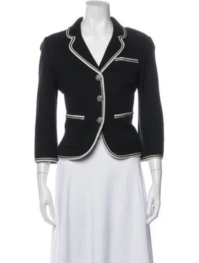 Pre-owned St John Wool Evening Jacket In Multi