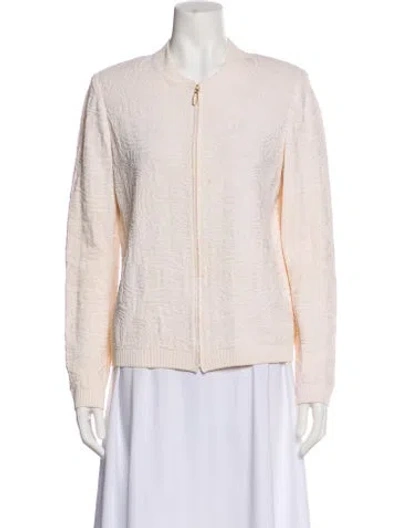 Pre-owned St John Wool Evening Jacket In Neutral