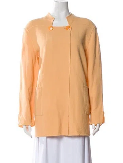 Pre-owned St John Wool Evening Jacket In Orange
