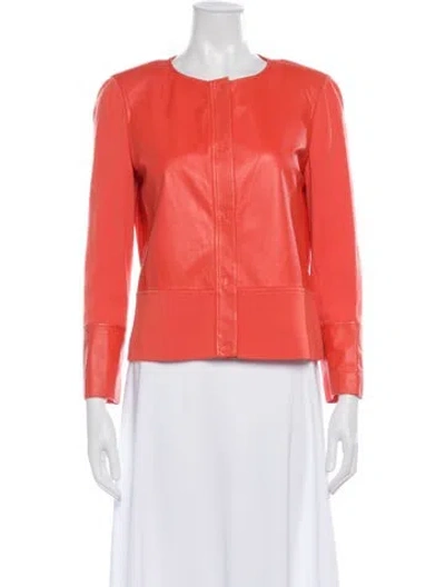 Pre-owned St John Wool Evening Jacket In Orange
