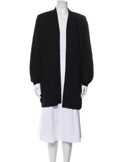 Pre-owned St John Wool Jacket In Black