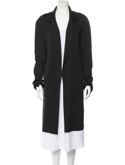 Pre-owned St John Wool Jacket In Black