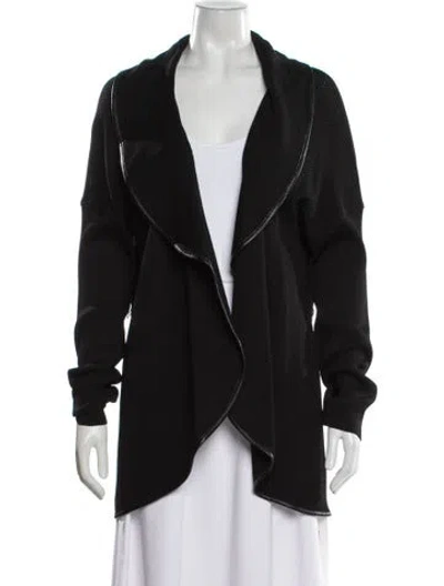 Pre-owned St John Wool Jacket In Black