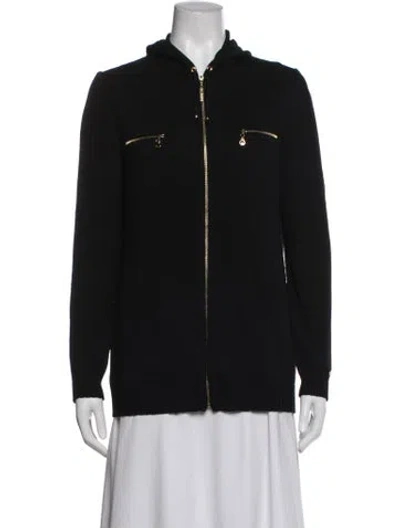 Pre-owned St John Wool Jacket In Black