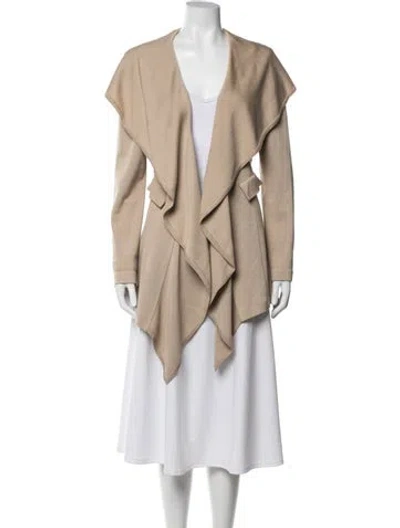 Pre-owned St John Wool Jacket In Neutrals