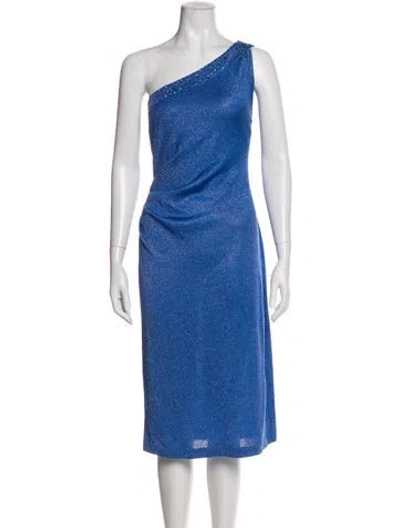 Pre-owned St John Wool Knee-length Dress