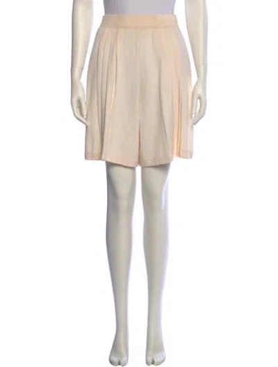 Pre-owned St John Wool Knee-length Shorts In Neutral