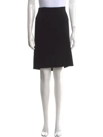 Pre-owned St John Wool Knee-length Skirt