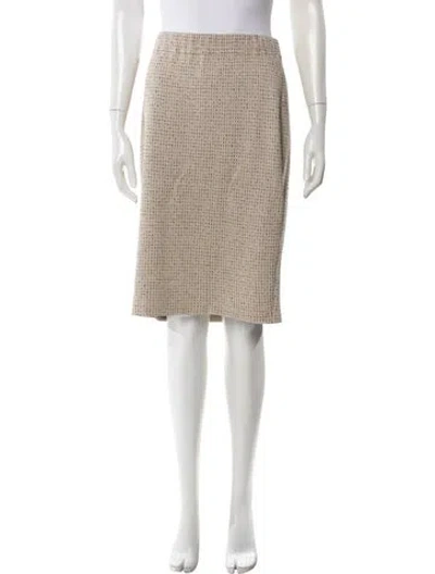 Pre-owned St John Wool Knee-length Skirt
