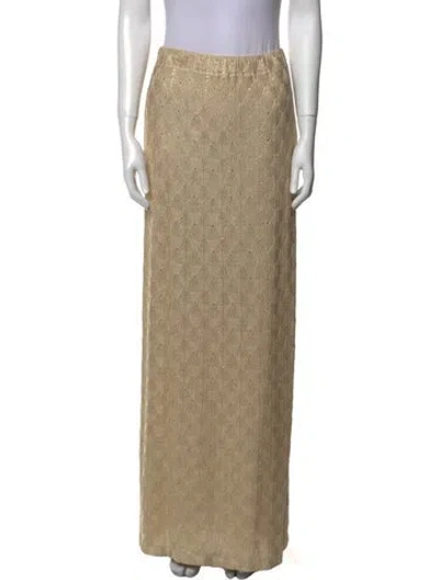 Pre-owned St John Wool Long Skirt