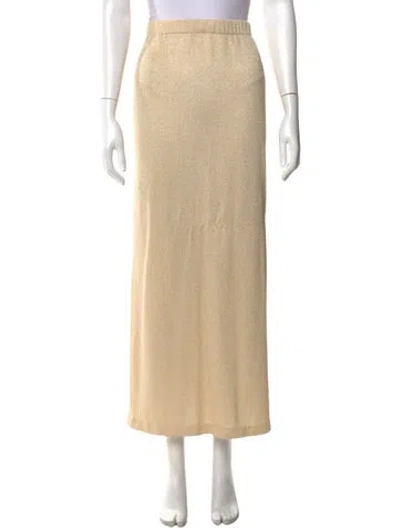 Pre-owned St John Wool Long Skirt