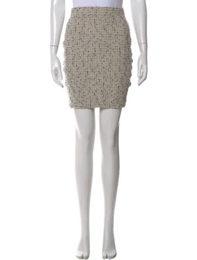 Pre-owned St John Wool Mini Skirt