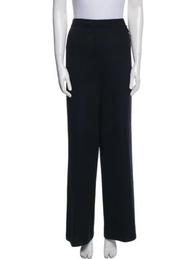 Pre-owned St John Wool Mock Neck Sweater In Multi