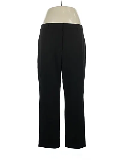 Pre-owned St John Wool Pants In Black