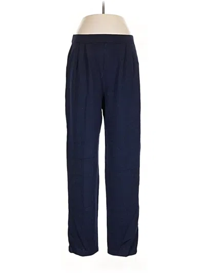Pre-owned St John Wool Pants In Blue