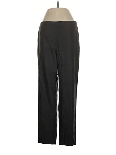 Pre-owned St John Wool Pants In Gray