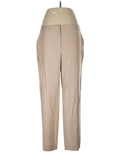 Pre-owned St John Wool Pants In Tan
