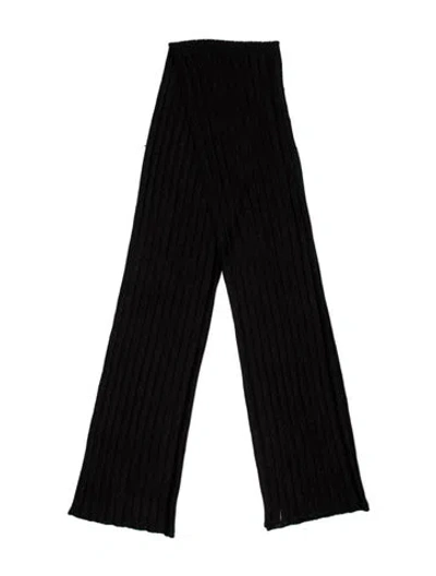 Pre-owned St John Wool Shawl In Black