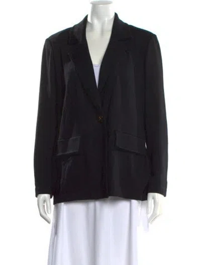 Pre-owned St John Wool Sweater In Black