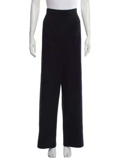 Pre-owned St John Wool Sweatpants In Black