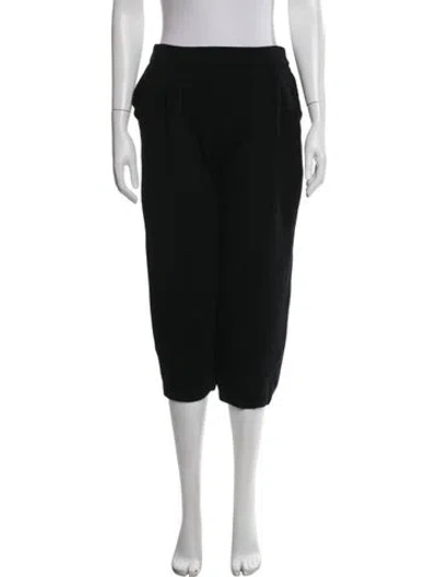 Pre-owned St John Wool Sweatpants In Black