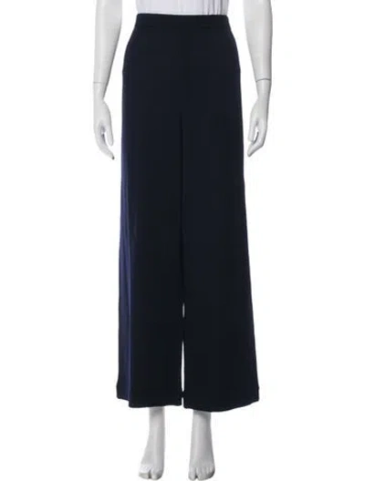 Pre-owned St John Wool Sweatpants In Blue
