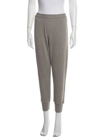 Pre-owned St John Wool Sweatpants In Grey
