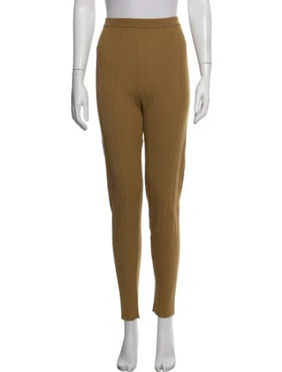 Pre-owned St John Wool Sweatpants W/ Tags In Green