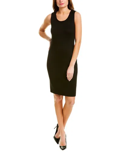 St John St. John Wool-blend Sheath Dress In Black