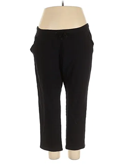 Pre-owned St. John's Bay Active Pants In Black