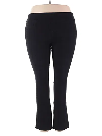 Pre-owned St. John's Bay Active Pants In Black