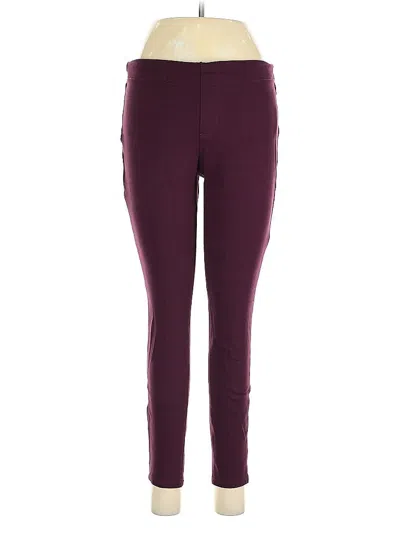 Pre-owned St. John's Bay Active Pants In Burgundy