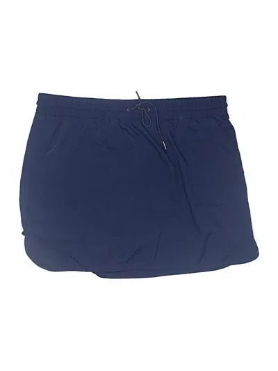 Pre-owned St. John's Bay Active Skort In Blue